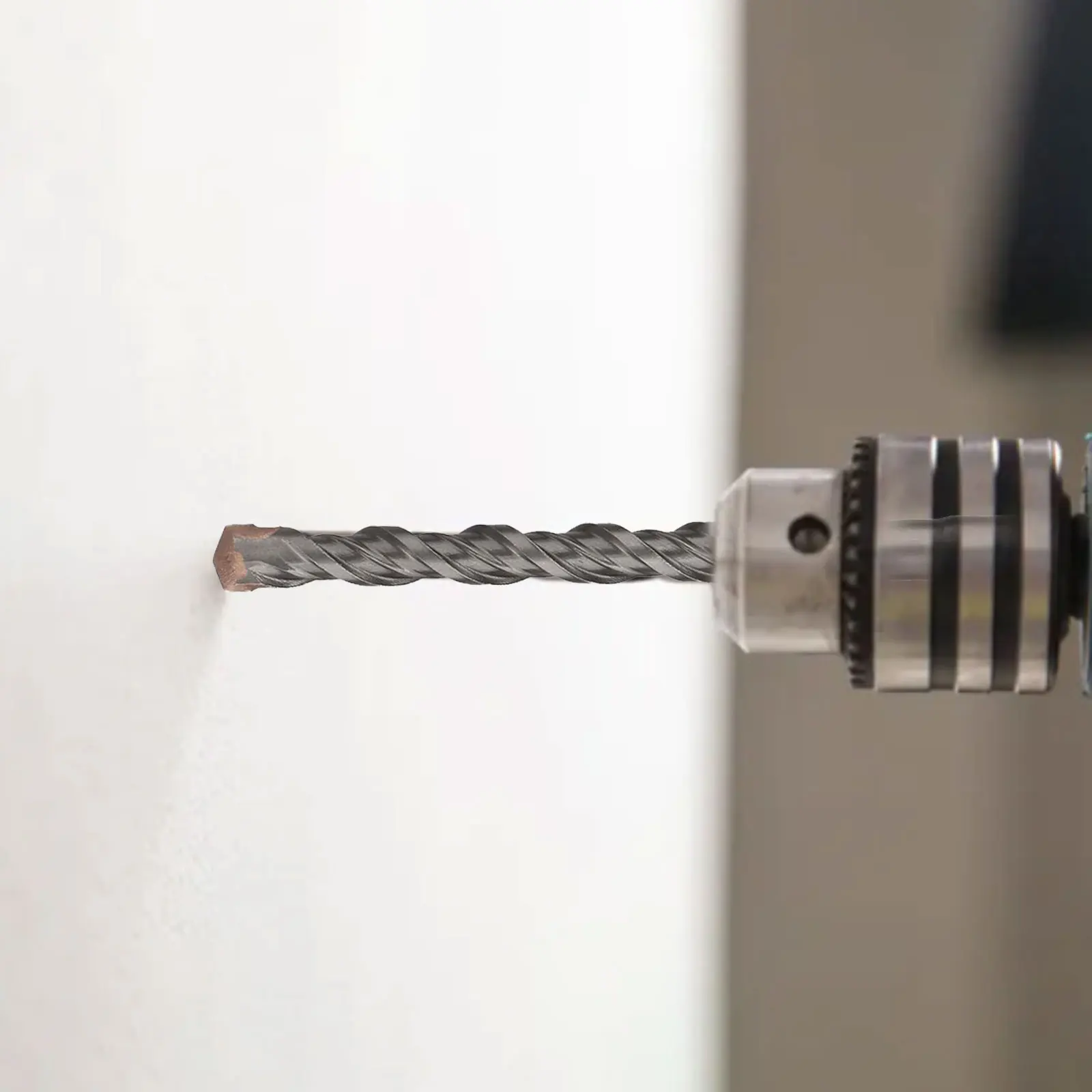 Double Slot Carbide Steel Masonry Drill Bit Set Shank For Concrete Brick Block Limestone Electric Hammer Drilling