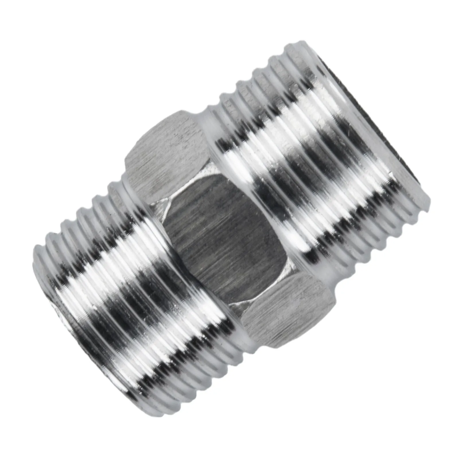 Achieve Longer Shower Hose Length with G12 Chrome Stainless Steel Connector, Perfect for Bathing and Hair Rinsing