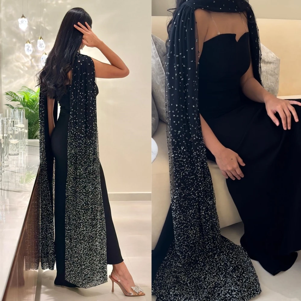 Jiayigong-vestido Midi con cuentas para quinceañera, traje de quinceañera sin tirantes, a medida, para ocasiones, Arabia Saudita