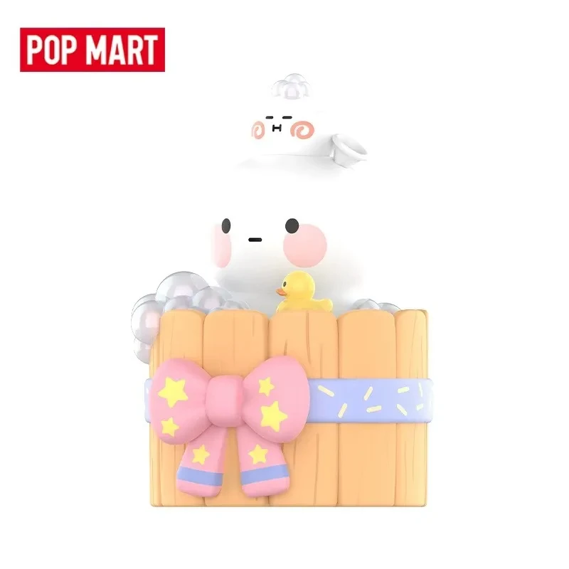 

POP MART Bobo&coco Relaxing Moment Elevator Kawaii Doll Caixas Collectible Figurine Surprise Model Toys Christmas Mystery Gifts