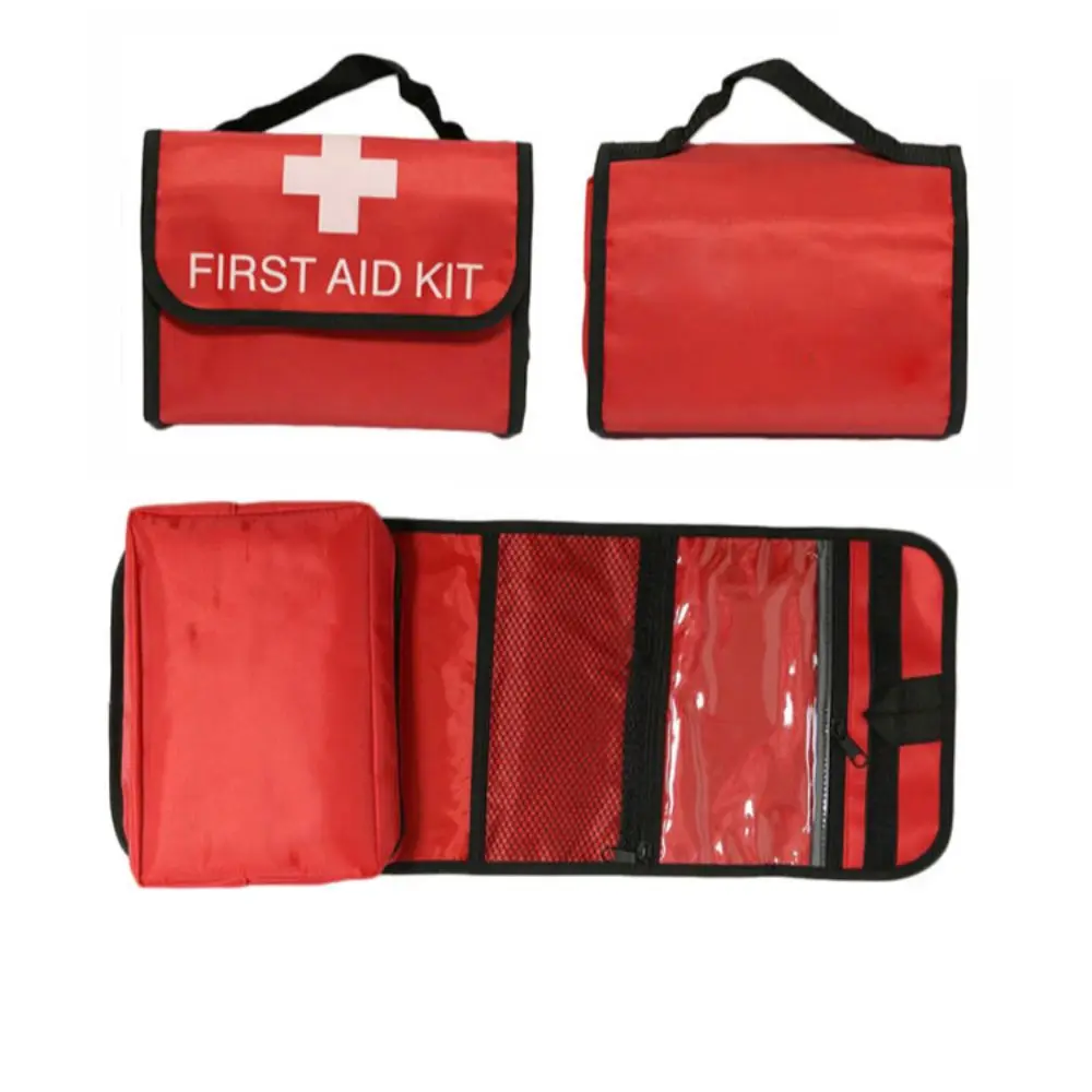 Reisaccessoires Oxford Noodtas Rood Outdoor Survival Pill Kit Bag Waterbestendig Draagbare Outdoor Survival Bag Storage