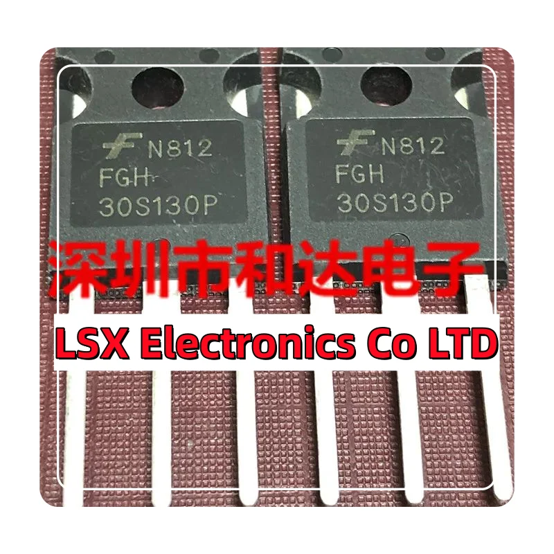 10PCS/Lot FGH30S130P  TO-247  1300V 30A  Really Stock Original Best Quality Guarantee Fast Shipping