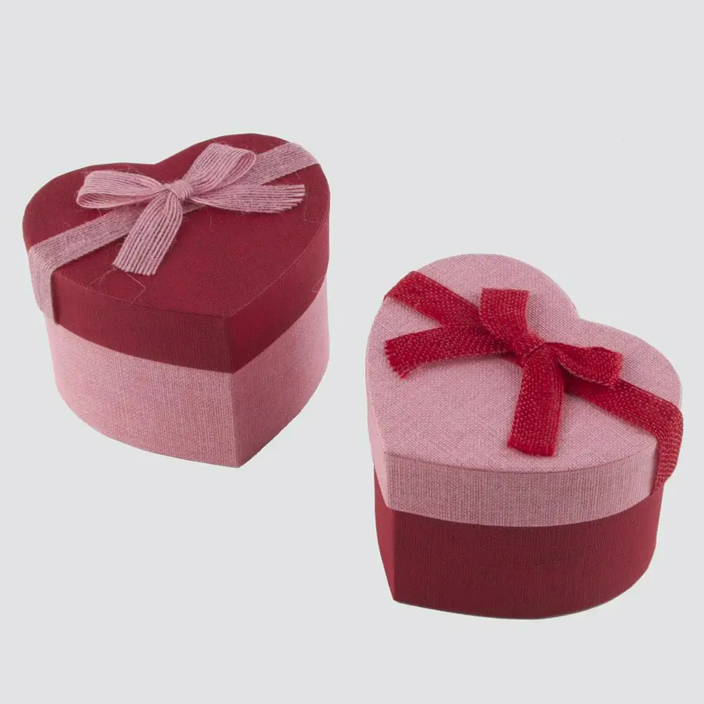 Bow Figured Heart Gift Box (Small Size)