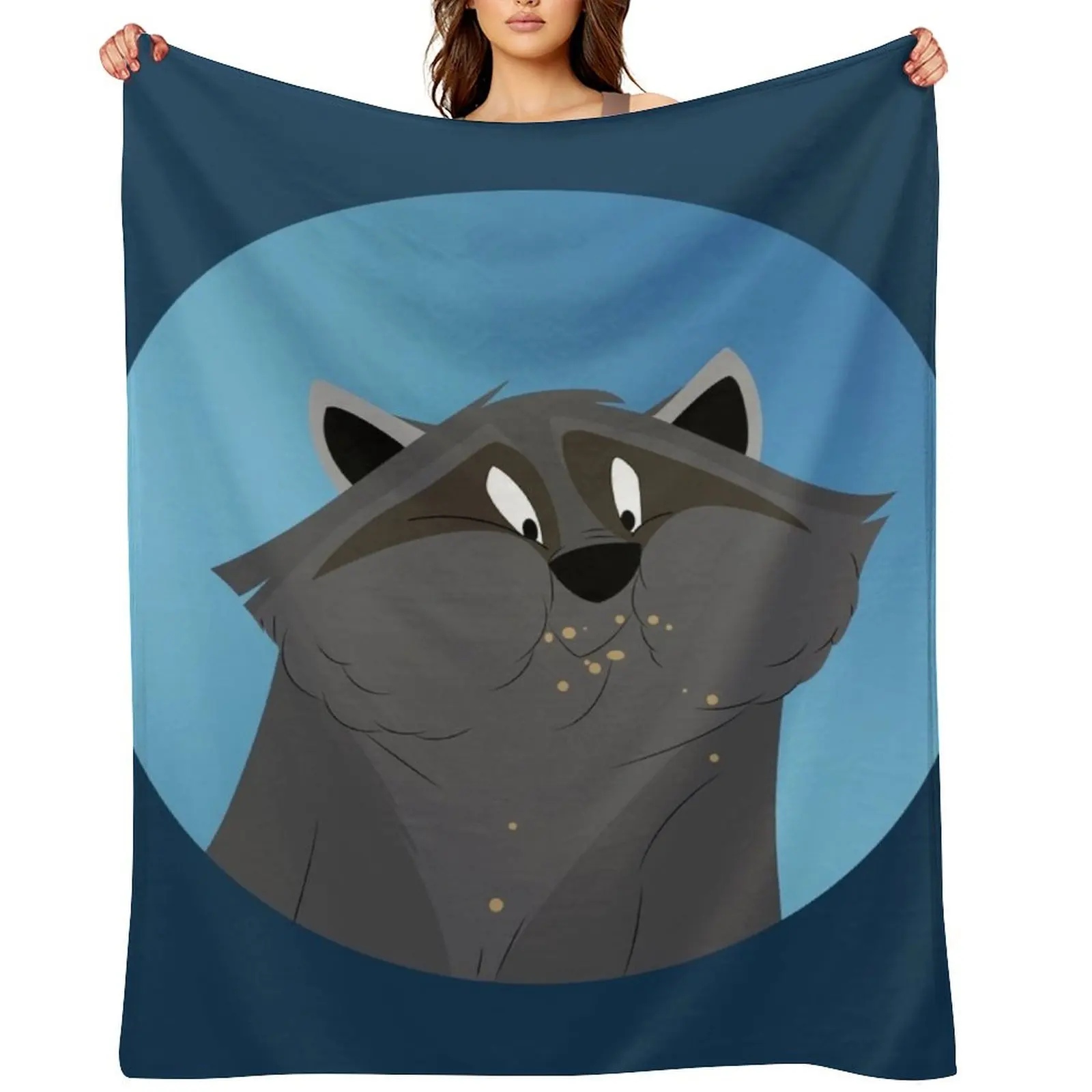 

Meeko Pocahontas Throw Blanket Travel Plush Decoratives Blankets For Baby Blankets