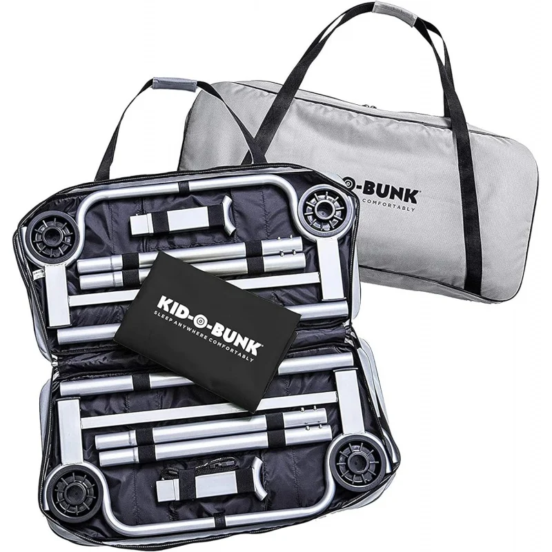 Kid-O-Bunk con 2 organizzatori laterali, nero