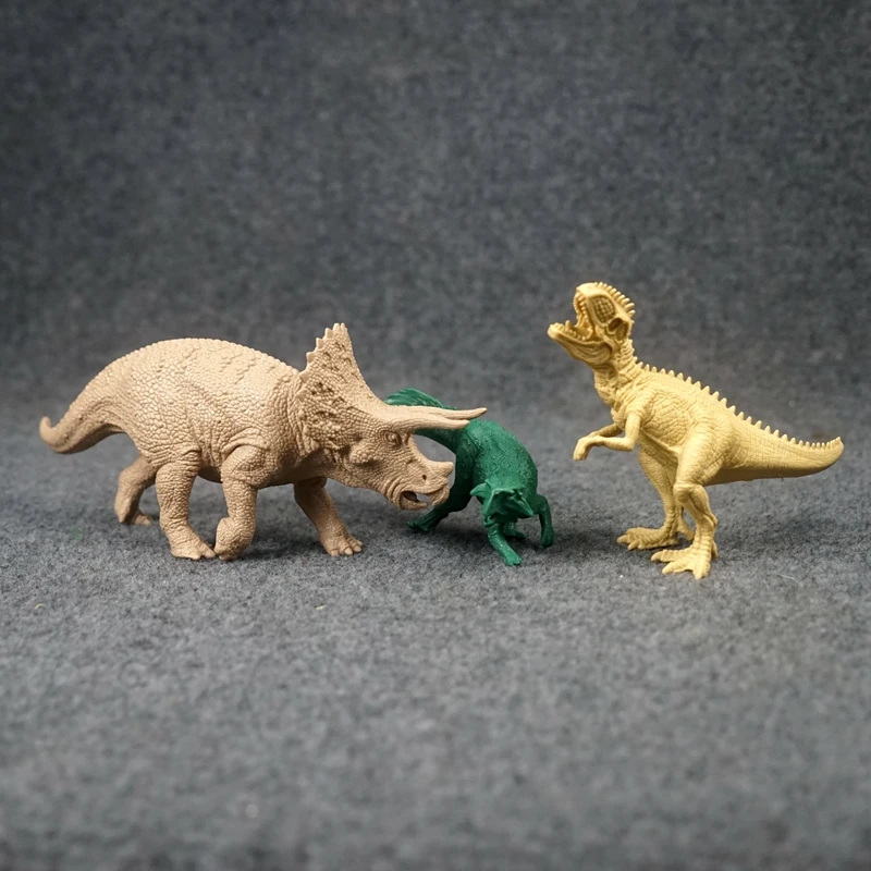 

Children's toys Simulation of wild animals dinosaur white model animal miaoen waiwai Children Gifts