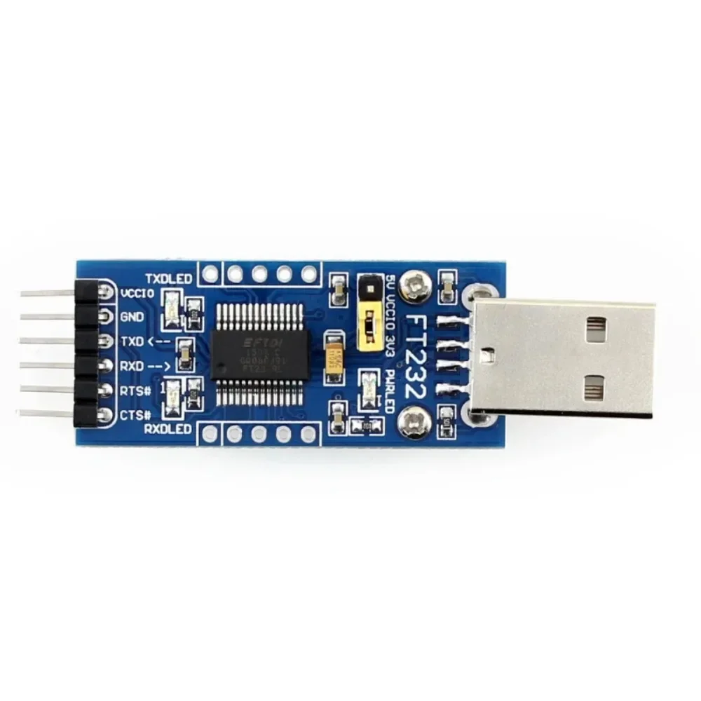 FT232 Module FT232 USB to Serial USB type A/micro/mini/type c to TTL FT232R FT232RL for Mac OS,Linux,Android,WinCE,Windows