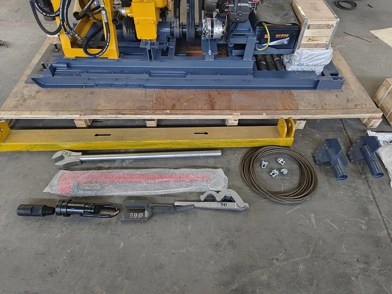 

High Speed Core Water Well Drilling Rigs 100m 200m Bore Hole Drill Rig Mine Exploration Core Drilling Rig Machine for Mexico