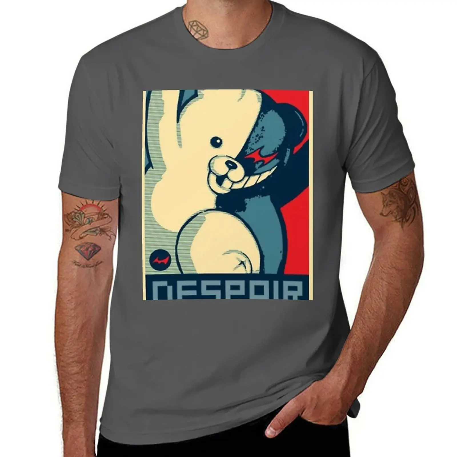 

Danganronpa Monokuma T-Shirt oversized graphic tee animal prinfor boys graphic tee shirt mens t shirts top quality