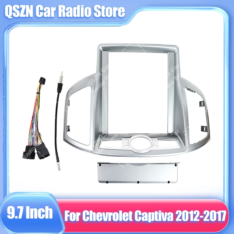 

Car Frame Fascia Adapter For Chevrolet Captiva 2012-2017 Android Tesla Screen Radio Dash Fitting Panel Kit GPS Player Head Unit