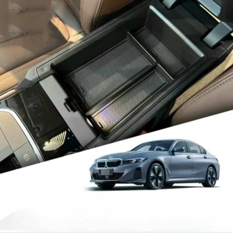 

ДЛЯ BMW 3 серии 4 I3 I4 2020-2023, аксессуары для интерьера, центральный ящик для хранения, подлокотник для поддонов, крышка контейнера