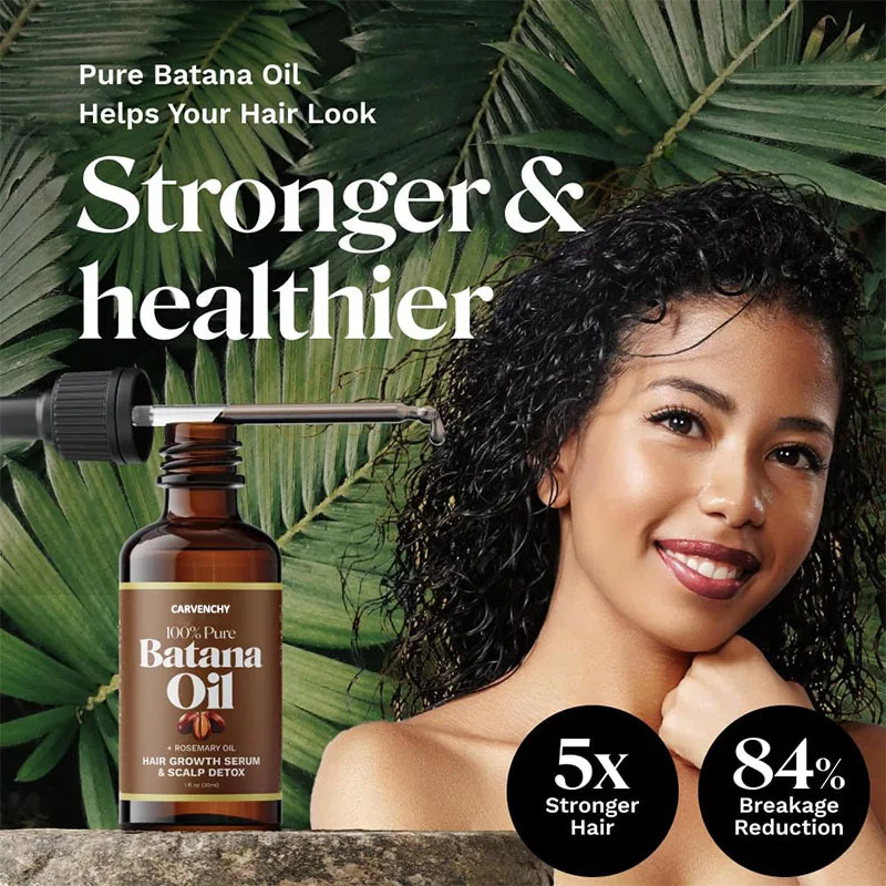 100% Pure Batana Oil Organic Batana Oil Rosemary Hair Care Essential Oil