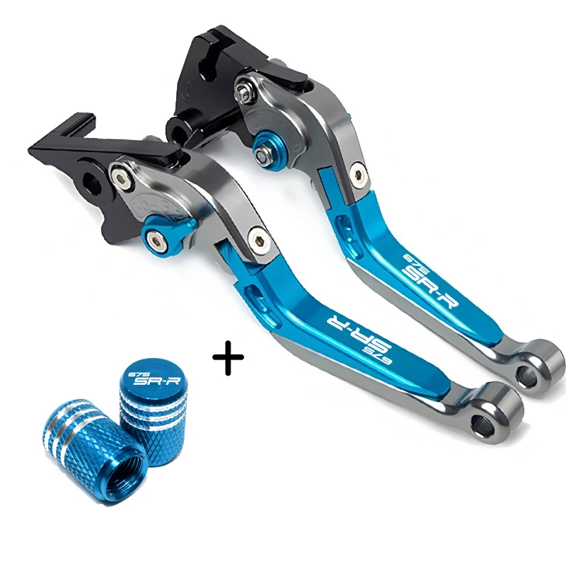 For CFMOTO CF MOTO 675SRR 675 SR-R 675 SRR 2024 2025 2026 Adjustable Folding Brake Clutch Levers 675SR-R Motorcycle Accessories