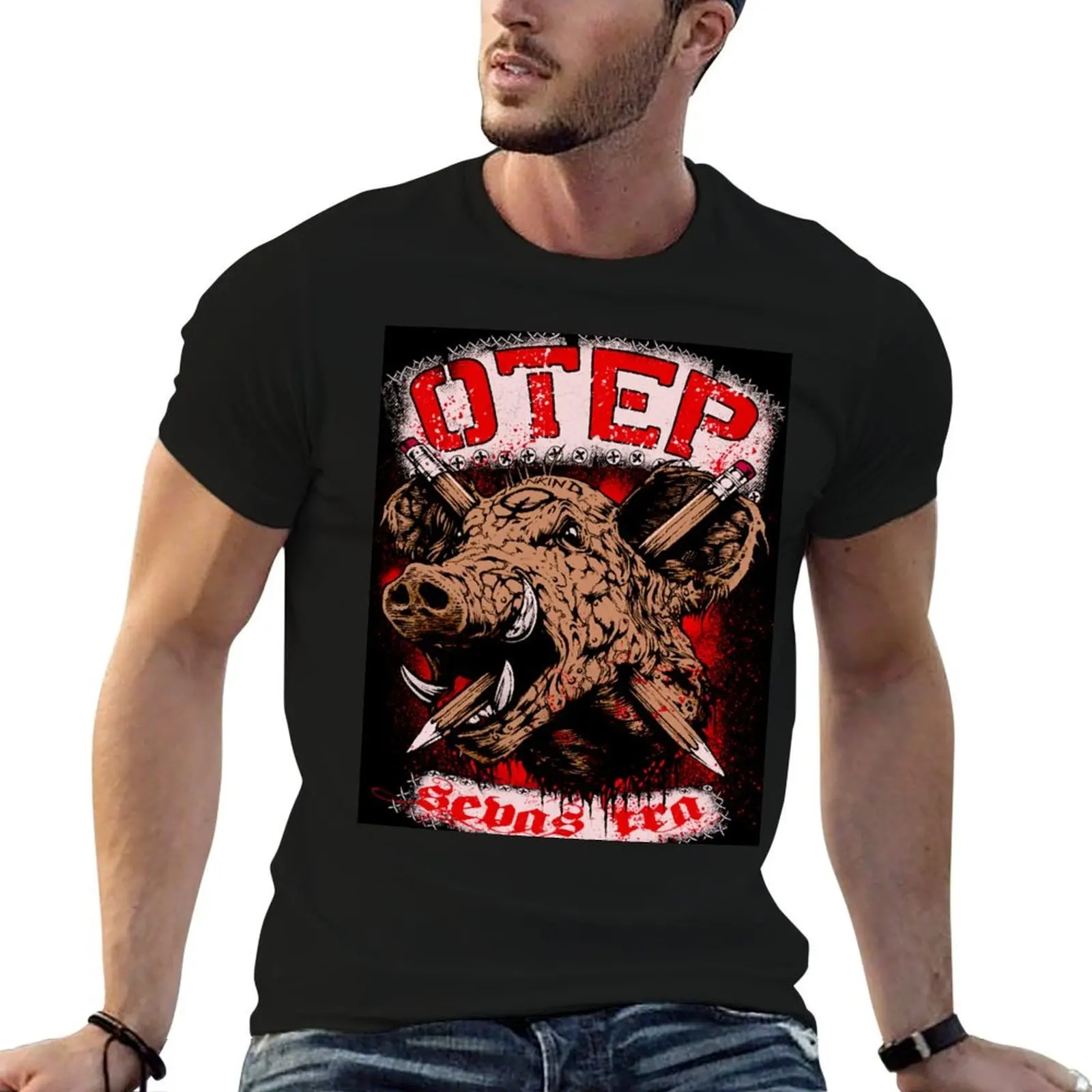 

BLOOD PIGS T-Shirt funny t shirts cotton cotton t shirts man 100% T-Shirt