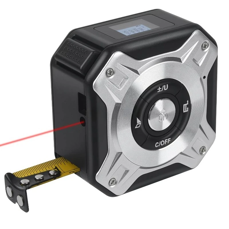 

Multifunctional USB Charging Tape Rangefinder Electronic Measure Infrared Measuring Instrument Laser Rangefinder