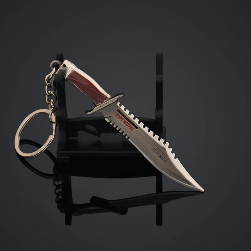 9 ซม.Dark Zone Melee อาวุธพวงกุญแจ Shuo Jie's Pathcleaver MINI Replica Alloy ยุทธวิธีเครื่องมือเกมสะสมของขวัญของเล่นเด็ก