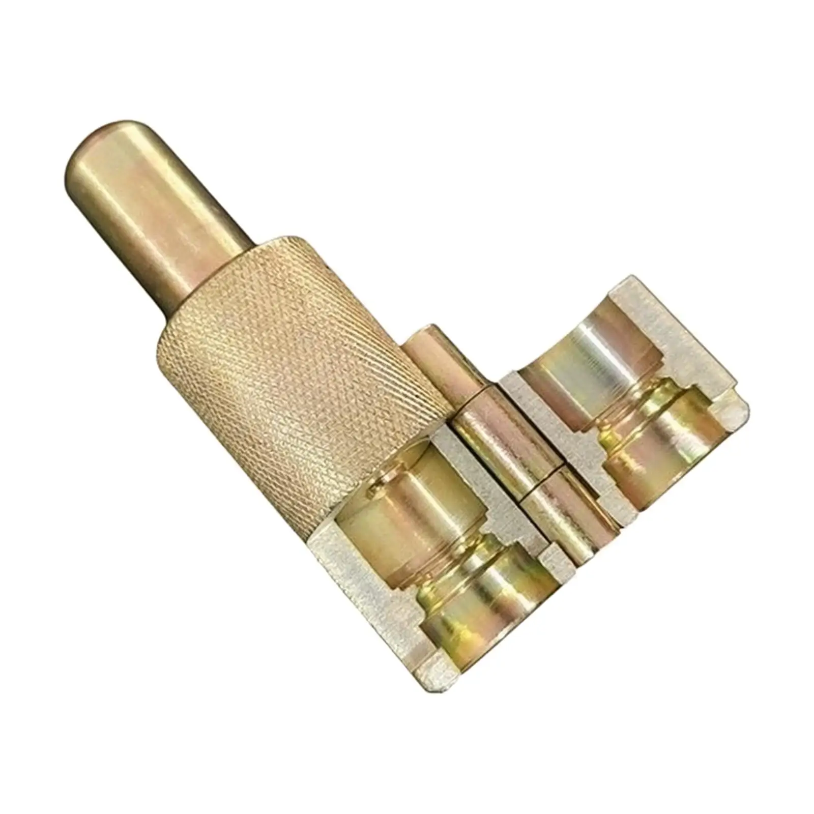 Manual Corrugated Tube Shaping Tool with Knurled Body for Pipe End Forming Maintenance Work