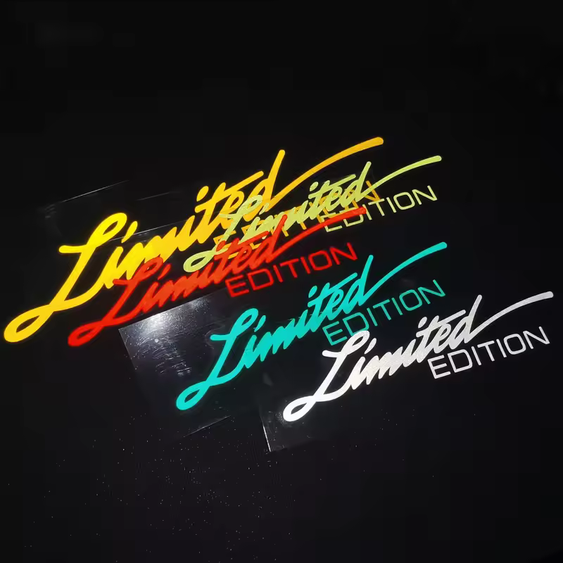 Motorcycle stickers Limited Edition Car Body Waterproof Reflective Decal - Image 3