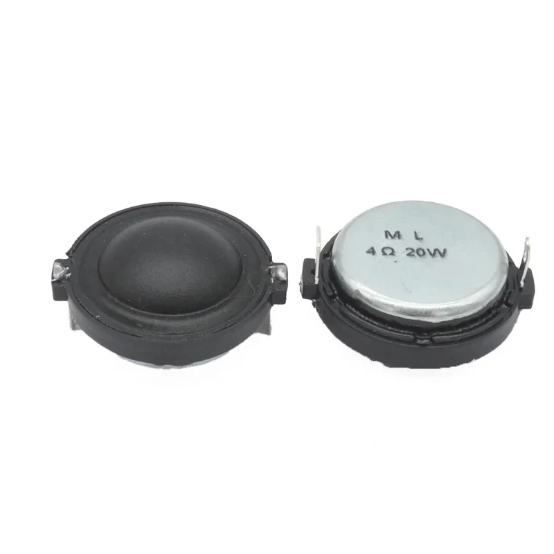 30MM 4 Ohm 20W Silk Film 20-Core HIFI Mini Treble Tweeter Speaker DIY Bluetooth Amplifier 2 Pcs/Lot