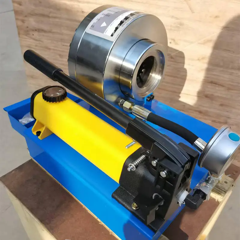 

Hydraulische slangklemmmachine, geschikt voor industriële en bouwmachines, handmatige slangklemmachine 1/4-1 inch slangen