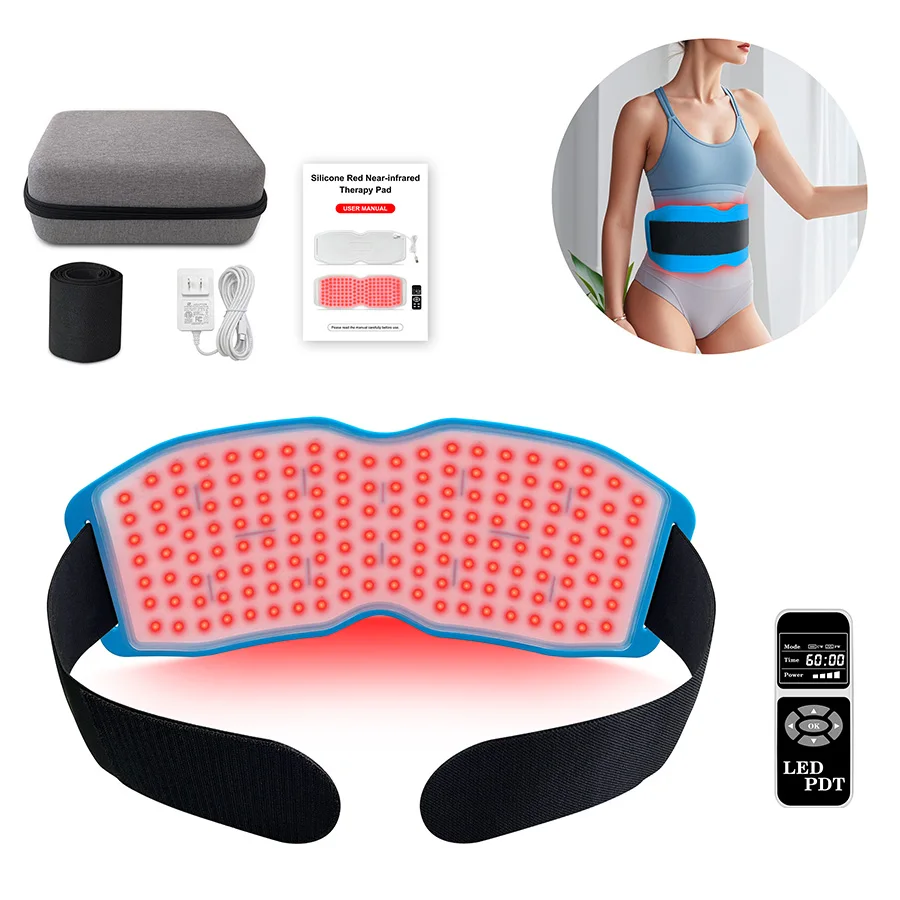 

Red Light Mat Infrared Pain Relief Device 150x660nm+150x850nm+150x940nm 450 Led Chips for Muscle Relaxation Slimming Durable