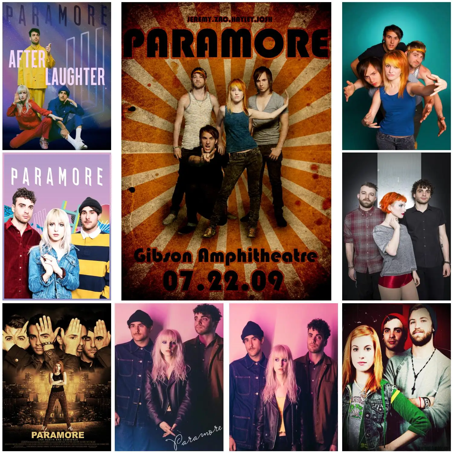 paramore  Poster Decorative Painting Canvas Poster Gift Wall Art Living Room Posters Bedroom Painting