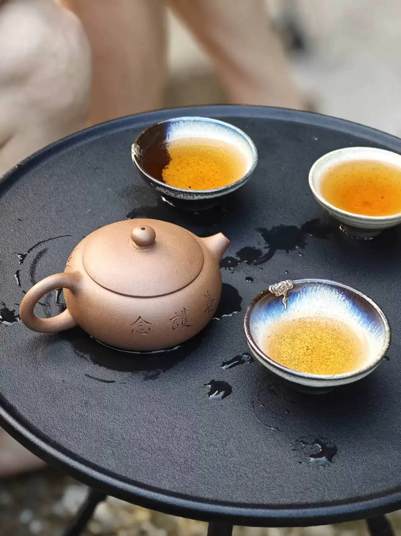 Yishan Clay Teapot Yixing Made From Original Mineral Clay Handmade Pot Tea Set Flat Xishi Ball Hole Design Suitable For