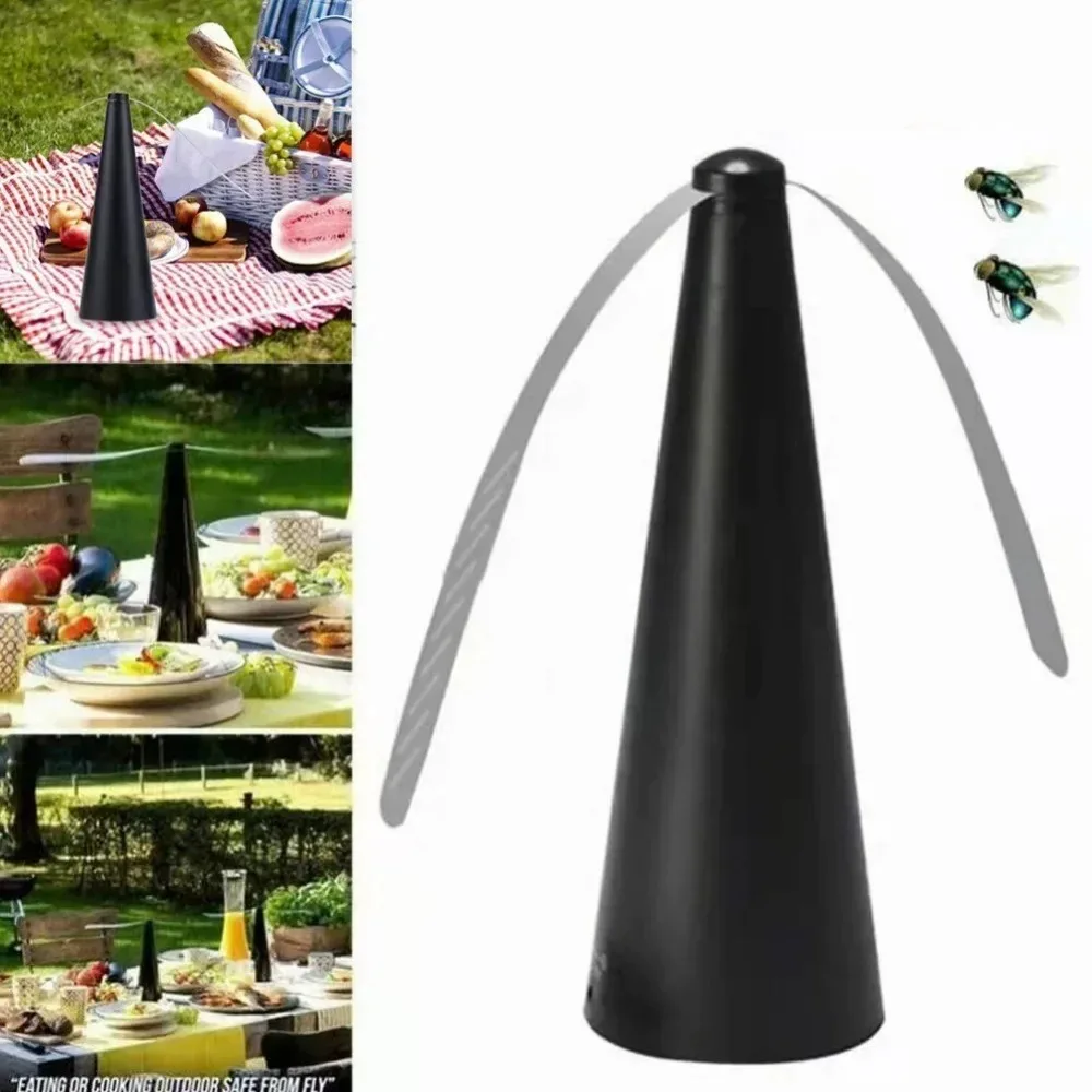 Portable Automatic Mosquito Fly Repellent Fan Battery Powered Insect Pest Control Fan For Home Outdoor Picnic Camping