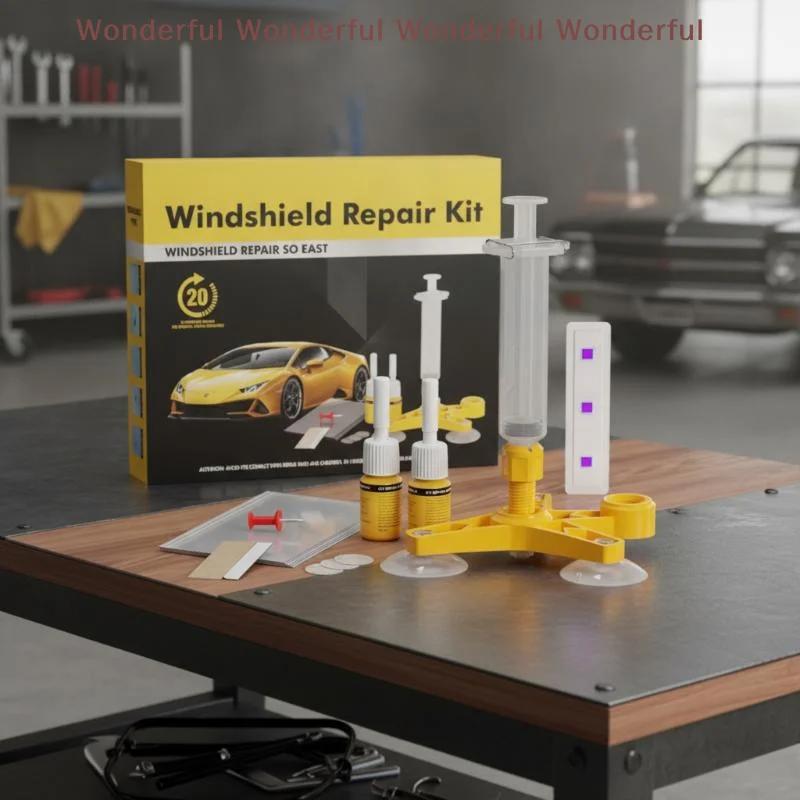 Windshield Car Crack Repair Kit DIY Kit Glue Car Glass Scratch Crack Repair