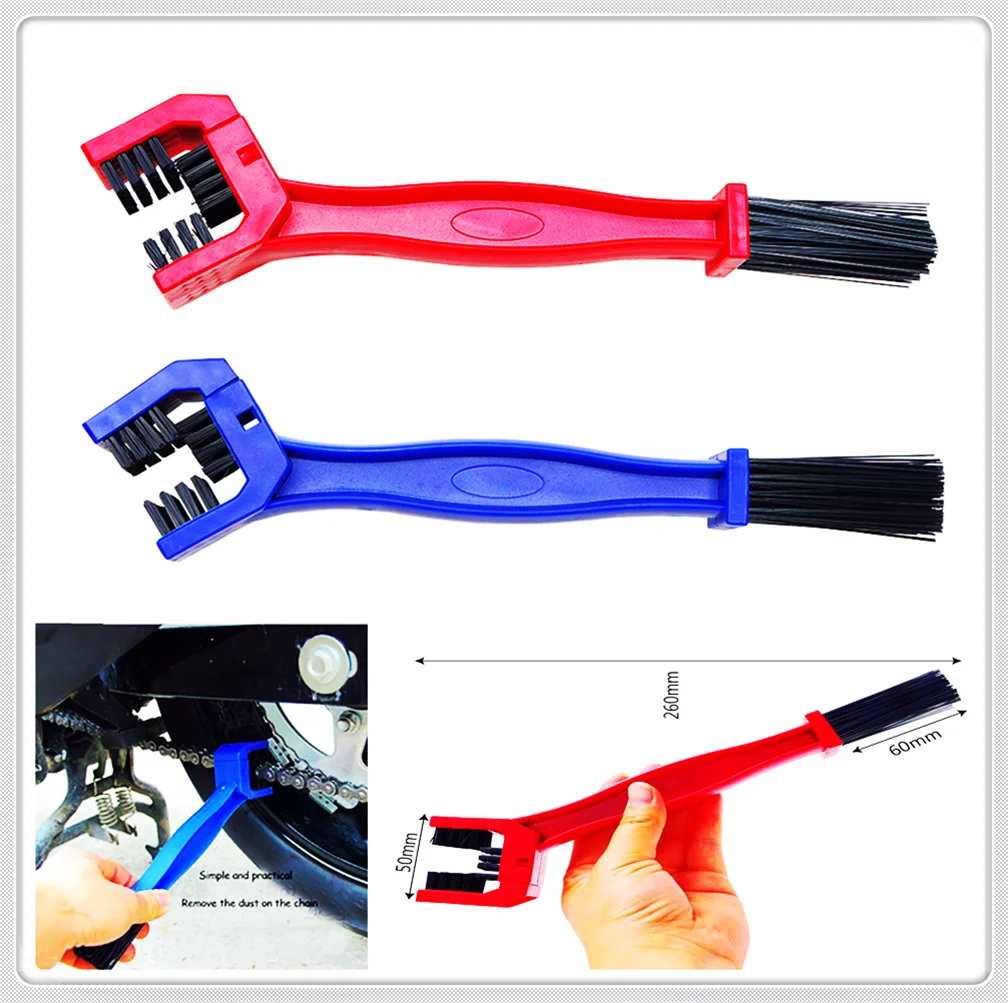 new 2018  Bike Grunge Gear Chain Brush Cleaner Scrubber Tool for YAMAHA YZF R15 XT660 X R Z TMAX 500 530 TMAX500 530