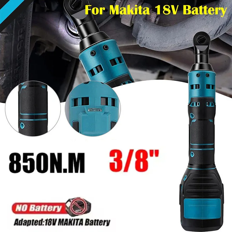 850nm-cordless-ratchet-wrench-3-8''-electric-rechargeable-screwdriver-removal-screw-nut-car-repair-tools-for-makita-18v-battery