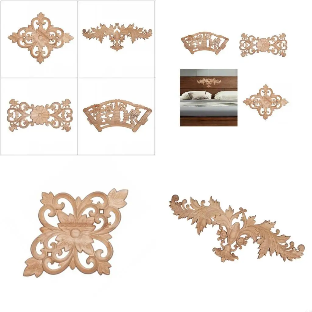 Crafted Floral Patterns Rubber Furniture Enhancements Elegant Home Improvement Door Centerpiece Home