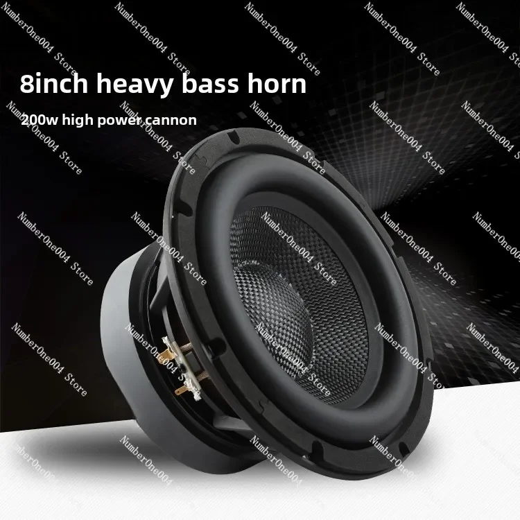 Suitable for 8-inch Subwoofer, Heavy Subwoofer Speaker, Speaker 200W High-power Low-frequency Shock