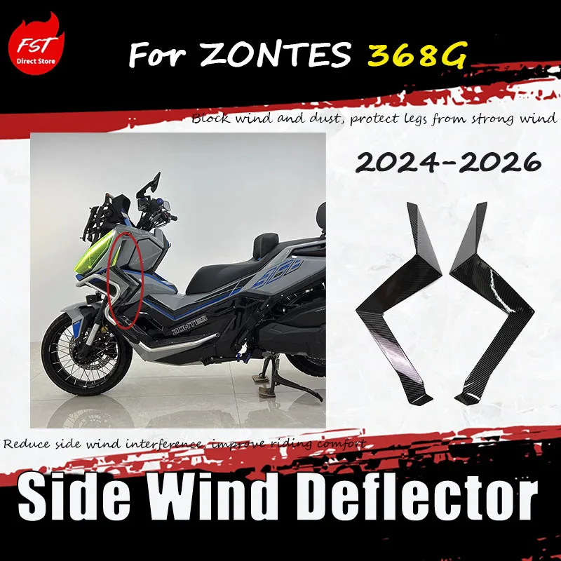 

For ZONTES 368G, from 2024 to 2026, replace the accessories with the racing lower lip diffuser, front lip beak stabilizing wing
