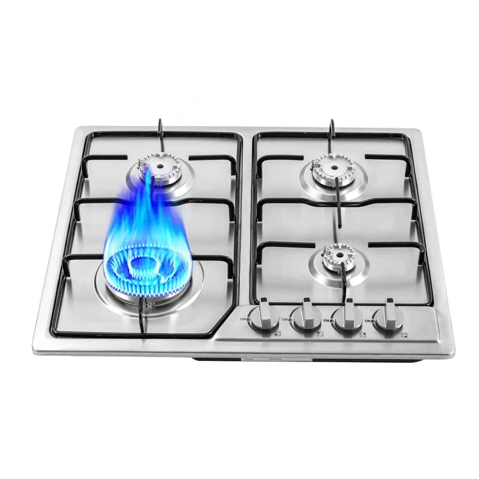 4 Burner Built-in Gas Stove with Safety Features