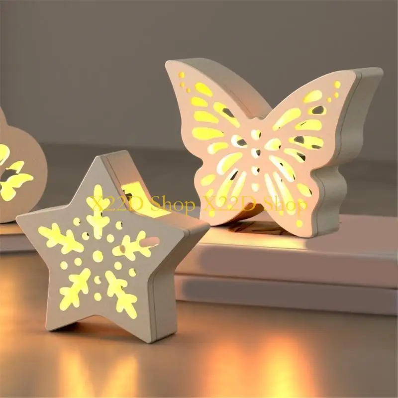 X22D Hollowed Butterfly Heart Silicone Stand Molds for Epoxy Resin Holder Tealight Holder Gypsum Decoration