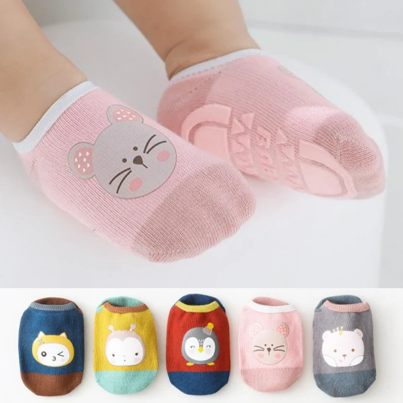 

Children Ankle Socks Boys Girls Trampoline Socks Cotton Soft Baby Comfortable Boat Sock Kids Floor Sport Clothing Accessories