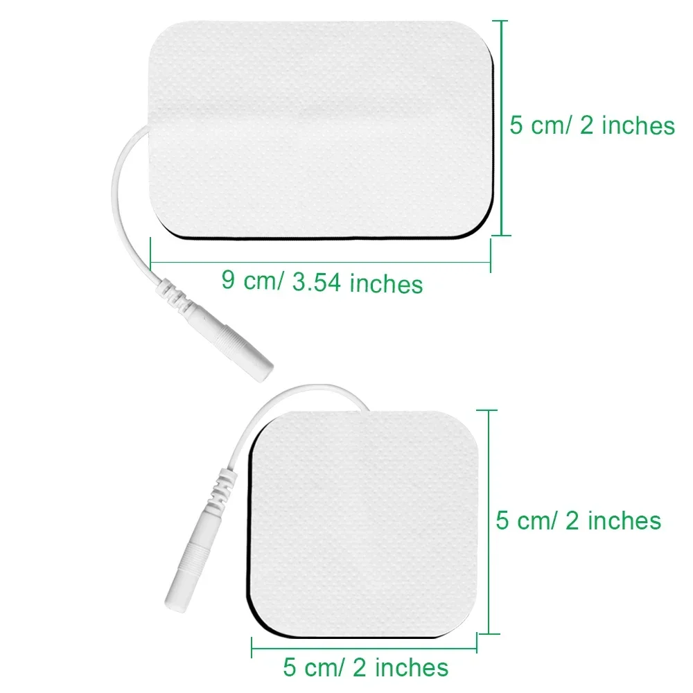 10/20Pcs Electrostimulation Electrode Pads Non-woven for Tens Acupuncture Replacement Machine Ems Nerve Muscle Stimulator Care