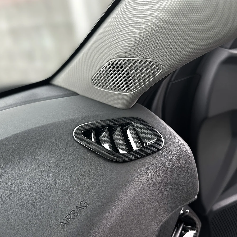 ABS Dashboard Upper Air Outlet Cover Air Conditional Defrost Vent Grill Trim Frame For Kia K4 2025 Accessories LHD