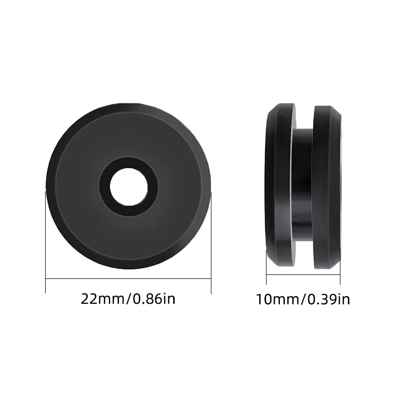 غطاء محرك السيارة تصاعد المطاط الأسود غطاء المحرك تصاعد المطاط لهوندا أكورد V6 2013-2017 17122-5G0-A00 171225G0A00 #2