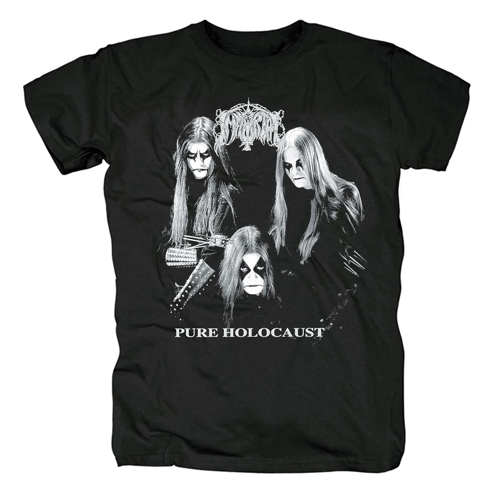 Mayhem T Shirt Euronymous & Dead Norwegian Black Metal Darkthrone Immortal Emperor Burzum Gorgoroth Heavy Cotton T-Shirt