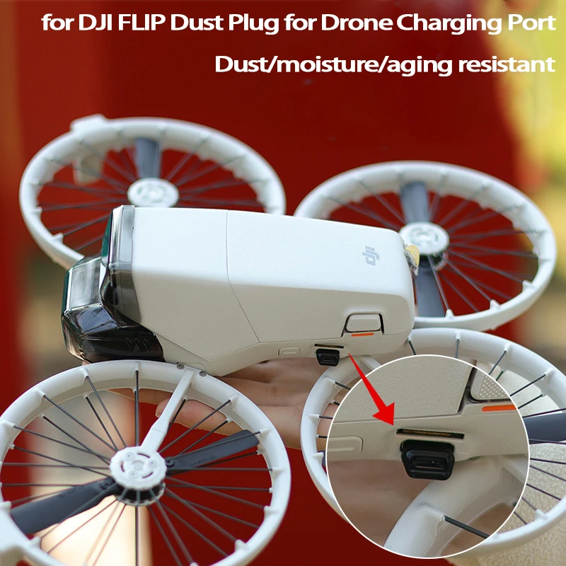 

Charging Port Dust Plug Kit for dji flip Drone Accessories