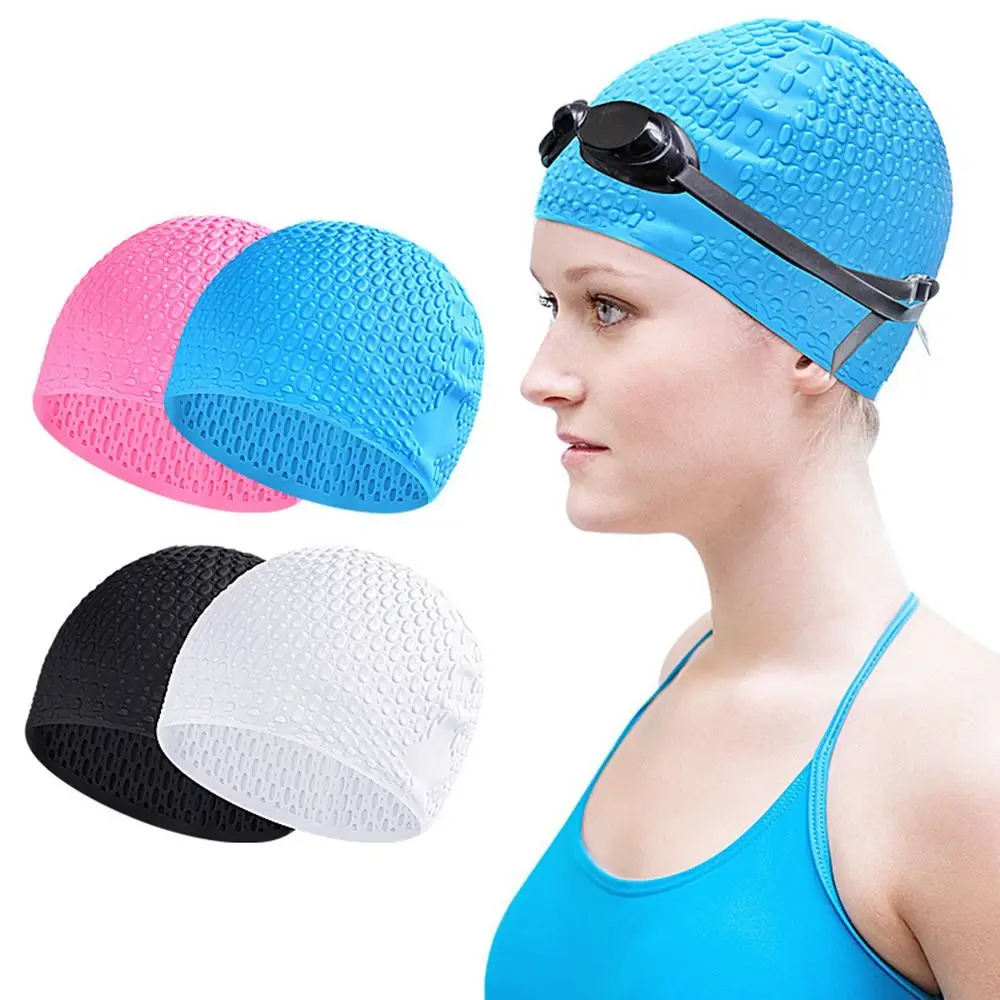 Replacement Silicone Swimming Cap Waterproof Ultra Thin Shower Caps Durable Bathing Hat