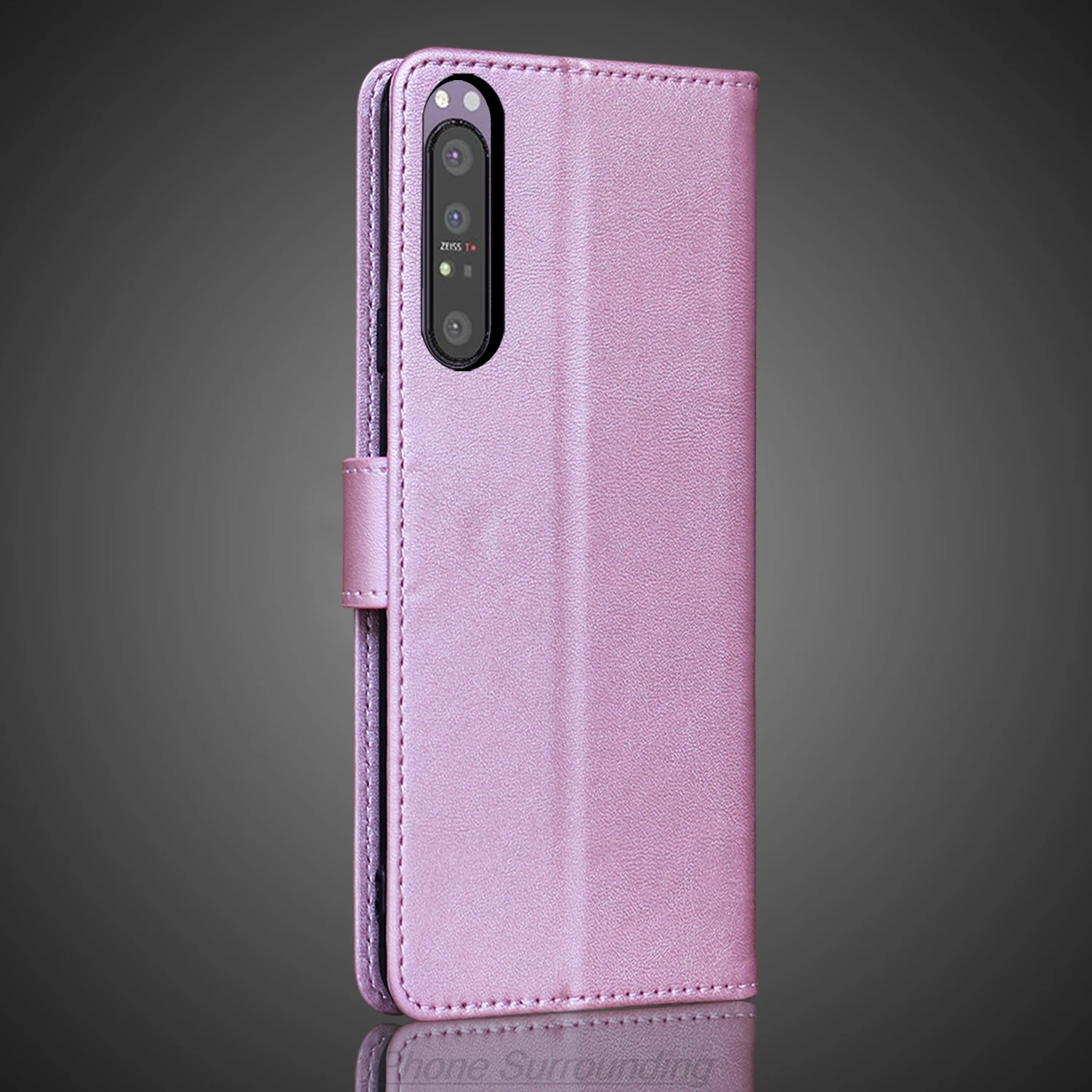 Wallet Flip Cover Pu Leather Case for Sony Xperia 1 II ( 1 2Gen ) XQ-AT51 AT52 AT42 Card Holder Phone Bags Holster Fundas Coque