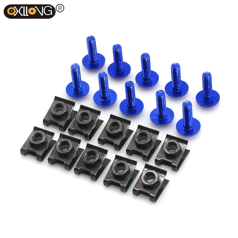 

10pcs 6MM Motorcycle Fairing Bolts Kit CNC Aluminum Screws For Yamaha FJR1300 FJR1300A FJR1300ES FJR 1300 A ES 2003-2023 2022