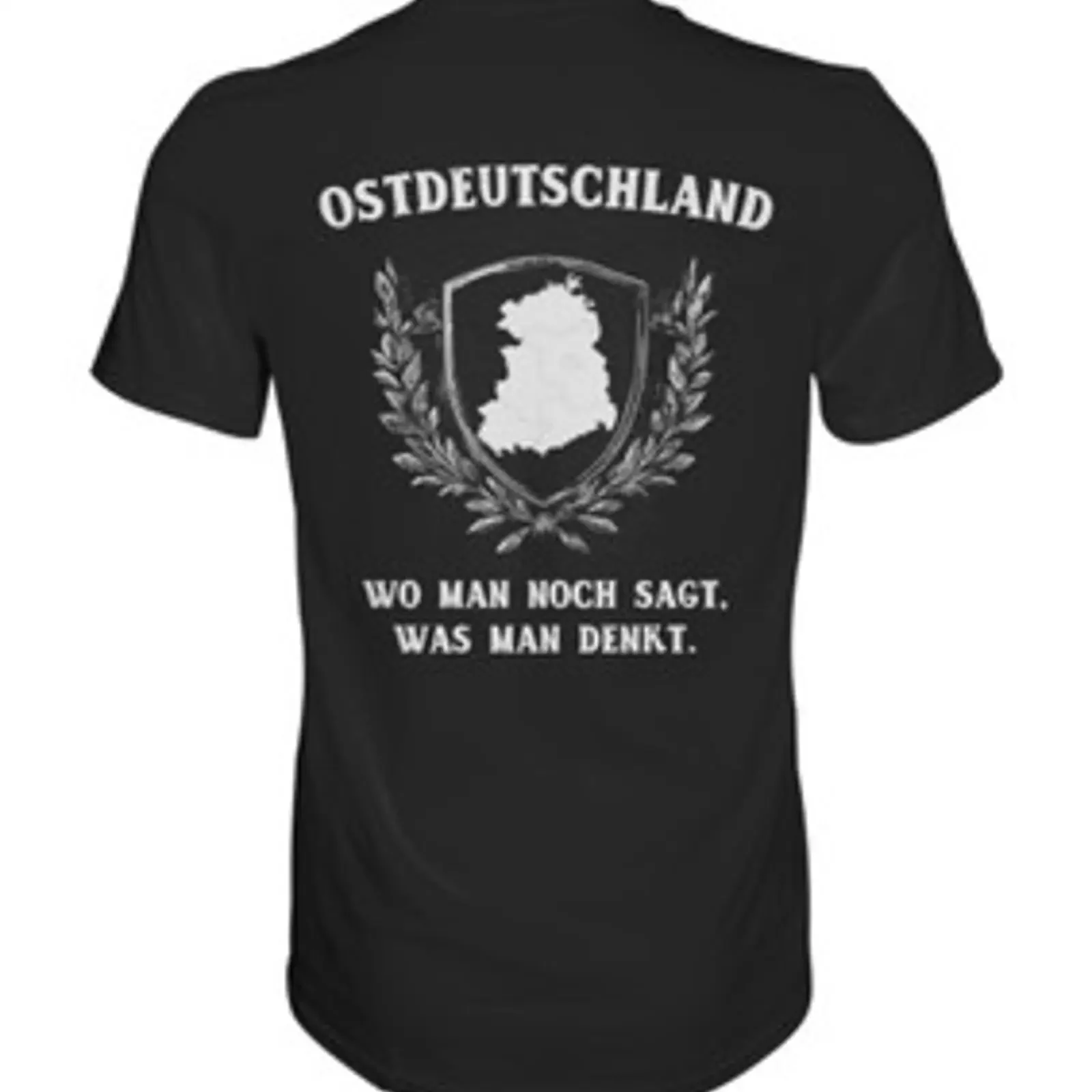 Ostdeutschland T Shirt Osten Ost Spruch DDR Sachsen Thüringen Anhalt vintage Washed streetwear homme Comfortable