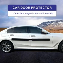 Folding Connected Style Car Door Protector Magnetic Body Side Anti-collision Protection Strip Car Sticker Decoration Accessories