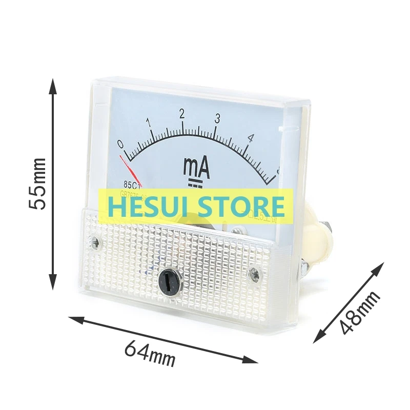 Type 85C1 5V 10V 20V 30V 50V 100V 200V 300V DC pointer voltmeter DC voltage meter head