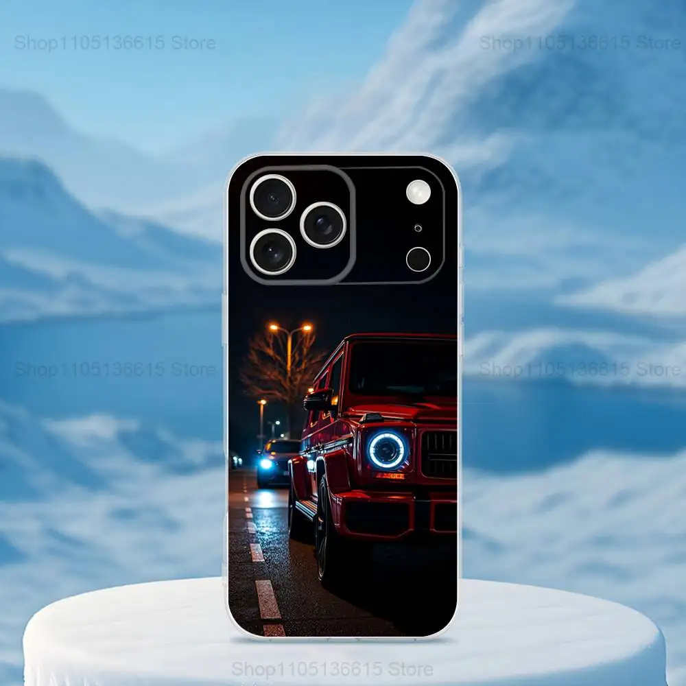 Car M-MERCEDES-S Cool  Phone Case For iPhone 16,15,14,13,12,11,17 Pro,Max,Plus,X,XS,XR,SE,Mini Transparent Soft Cover view 6
