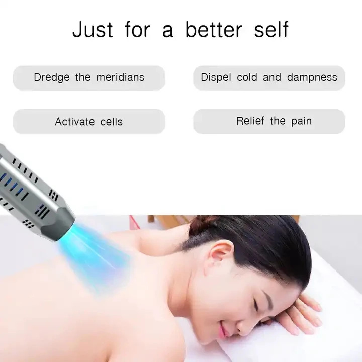 Terahertz 6th generation light magnetic health therapy machine body care pain relief electric blow stick